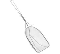 SOIMISS Pala de Acero Inoxidable para Reptiles Herramienta Resistente para Limpiar Sustrato y Excrementos Terrarios Compatible con Tortugas y Serpientes Diseño Práctico y Duradero