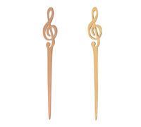 SOIMISS Palitos para Mezclar Pintura de Acero Inoxidable Set de 2 Varillas para Sellador de Cera Herramientas para Sellos de Cera Manualidades Invitaciones y Cartas Reutilizable