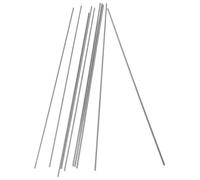 SOIMISS Pasadores de Varilla de Acero Inoxidable para Bloqueo 10 Piezas de 2X200 MM Alfileres para Tabla de Bloqueo de Crochet y Proyectos de Tejido Manual