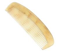 SOIMISS Peine De Cuerno Antiestático Peine Ancho Para Cabello De Mujer Peines Alisadores Cepillo De Hueso De Búfalo Para Cuero Cabelludo Peine De Anchos Para Cabello Ondulado
