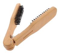 SOIMISS Peine de Madera con Cerdas de para el Cabello Cepillo Antiestático para de Cabello Rápido y Mañanas Apresuradas
