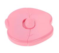 SOIMISS Peine Recortador para Bebés Forma de Manzana Mini Recortadora Manual de Puntas Abiertas para Cortar Cabello Fino Color Rosa Herramienta Segura y Ergonómica para Uso Doméstico y