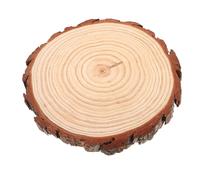 SOIMISS Piedras de Madera para Escalones Exteriores 25-28 CM Bloques Planos Resistentes Intemperie Vía para Jardín y Patio Piezas Naturales para Senderos y Manualidades al Aire Libre