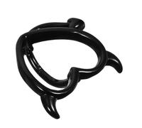 SOIMISS Piercing Falso para Ombligo Corazón y Elegante, Aleación Cómoda Barra Invisible, Joyería Corporal Femenina para Uso Diario y Fiestas, Tamaño Estándar