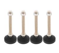 SOIMISS Pies de Muebles Ajustables Antideslizantes de Nylon 4 Piezas para Equipos Mecánicos y Médicos en Ambientes Húmedos y Ligeramente Ácidos