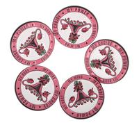 SOIMISS Pin de Útero Esmaltado 5 Piezas para Mujer, Accesorio Simbólico para Enfermeras, Pin de Protección Uterina para Ropa y Campaña de Concientización Femenina