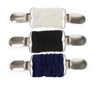 SOIMISS Pinza para Cárdigan Retro, Clips para Cincha de Cintura, Aleación y Poliéster, 3 Pcs, Estilo Vintage Minimalista, para Vaqueros y Pantalones Elásticos, para Mujer