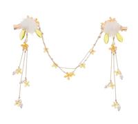 SOIMISS Pinza Pelo Hanfu Borla, Tocado Delicado para Niñas, Tamaño Compacto, Aleación Ligera, Estilo Chino Tradicional, Adecuado para Fiestas, Cosplay y Uso Diario
