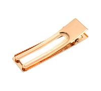 SOIMISS Pinzas Cabello Doradas de Aleación 3 Piezas Cuadrados Huecos, Accesorio Ligero para Mujeres y Niñas, Uso Diario y Viajes