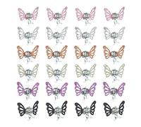 SOIMISS Pinzas Cabello Pequeñas De Aleación Diseño De, Set De 24 Piezas, Clips De Garra Resistentes Para Mujeres y Niñas, Accesorio Práctico Para Peinados y Belleza Diaria