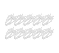 SOIMISS Pinzas para Comida de Jaula de Pájaros 10 Piezas, Clips para Frutas y Verduras de Loro, Plástico Resistente, Porta Alimentos para Loros y Periquitos, Accesorio para Comedero