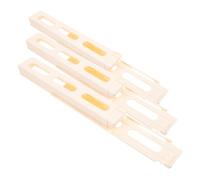 SOIMISS Pinzas para Dominó 3 Piezas de Plástico Beige para Tren