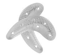 SOIMISS Placas Metálicas para Talón Media Luna con Tornillos Protectores Resistentes para Reparación de Suela Botas Zapatos y Zapatillas Deportivas para Hombre