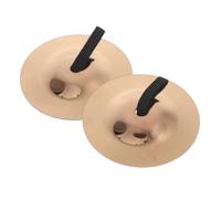 SOIMISS Platillos de Dedos de Cobre para Instrumento Musical Educativo para Clases y Fiestas Resistente y Versátil para Baile y Familiares