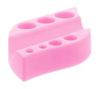 SOIMISS Portavasos Para Colorear Organizador De Tazas De Pigmentos Bastidores De Tazas De Pigmento Soporte De Taza De Tinta Estante De La Taza De Tinta Soporte De Tinta Gel De Sílice Rosa