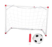 SOIMISS Portería de Fútbol Mini Portátil Entrenamiento Infantil Adecuada para Interiores y Exteriores Plegable y Duradera para Aire y Actividades Familiares