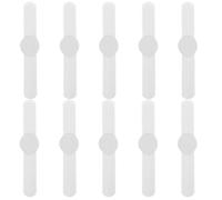 SOIMISS Pulseras de Pvc en para Adultos, Tamaño Estándar, Bandas de Bofetadas DIY para Pintar y Decorar, Accesorio para Fiestas y Manualidades, Pack de 10 Unidades