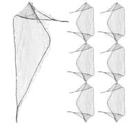 SOIMISS Redes Elásticas Triangulares 7 Piezas para Mujeres Material Resistente Uso en Salón y Hogar para Peinados y Protección de Rizos