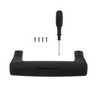 SOIMISS Repuesto Asa Telescópica de Plástico Negro Medio para Equipaje con Ruedas, Manija Atornillable Ergonómica Resistente Compatible con Maletas de Viaje y Accesorios de Repuesto