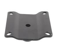 SOIMISS Repuestos para Sillas De Salón Base De Silla De Chasis Girar Ruedas Pequeño Accesorios para Sillas De Peluquero Accesorios para Sillas De Salón Montar Pie Metal Black