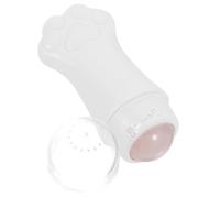SOIMISS Rodillo Facial De Masaje Bolas De Cuarzo Rosa Blancas 1 Unidad Compacto Para Cuidado Facial y Masaje De Ojos Mujeres Herramienta Portátil Para Piel Sensible