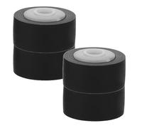 SOIMISS Rodillos de Presión de Goma para Grabadora de Cintas 4 Piezas 13x8x6,3x2 Mm Repuesto para Mantenimiento de Casetes Polea para Uso Audiovisual y Reparación Profesional