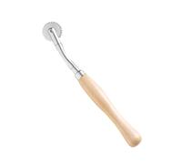 SOIMISS Rueda Dentada de Acero con Mango de Madera Herramienta de Costura para Marcar y Presionar Telas para Bordado y Patchwork Utensilio Resistente para Sastrería y Manualidades
