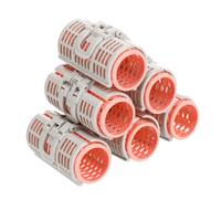 SOIMISS Rulos Cabello de Resorte 6 Piezas Tamaño Mediano para Rizos Naturales sin Calor Mujeres Peinado Diario Flequillo Herramienta de Estilizado Segura y Cómoda