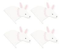 SOIMISS Servilletas Desechables de Papel Diseño de Conejo, 20 Unidades para Fiesta de Cumpleaños Infantil, Decoración para Mesa en Eventos y Celebraciones de Pascua