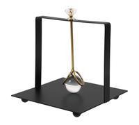 SOIMISS Servilletero para Mesa de Comedor de Metal Negro Soporte Cuadrado para Servilletas Dispensador de Papel para Cocina y Decoración Rústica Adecuado para Restaurantes y Hoteles