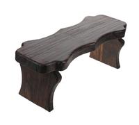 SOIMISS Solid Wood Japanese Low Foot Stool Small Step Footrest Ergonomic Meditation Bench Portable For Entryway Tea Office Bedroom