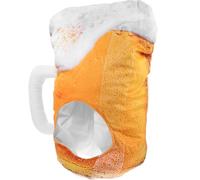 SOIMISS Sombrero de Jarra de Cerveza, Tocado de Jarra de Cerveza, 1 Pieza, Felpa y Pp Cotton, Decoración y Accesorio Divertido, para Adultos, Fiesta y Navidad