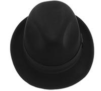 SOIMISS Sombrero Fedora De Lana Estilo Jazz Cálido y Cómodo Mujer Verano Fiesta Accesorio