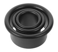SOIMISS Soporte de Acero Inoxidable Negro para Secador de Pelo y Rizador, 3 Piezas de Anillos de Almacenamiento Compactos para Baño, Portaherramientas para Organizar