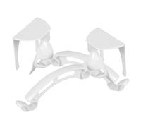 SOIMISS Soporte para Bolsas de Basura Pequeñas de Pared Estante Doble Capa Plegable para Cocina Material Resistente y Superficie Lisa Adecuado para Fregadero y Ahorro de Espacio