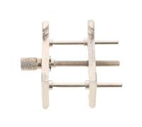 SOIMISS Soporte para Movimiento de Reloj Grande Metálico Ajustable, Abrazadera para Reparación de Relojes de Pulsera y Bolsillo, Herramienta de Precisión para Relojeros Profesionales