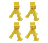 SOIMISS Soporte Trípode para Cables de Pvc Aislante, 4 Unidades, Estructura Triangular Resistente 20 Cm, Organizador para Líneas Eléctricas y Aéreas, Uso Industrial y Exterior