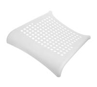 SOIMISS Tablero Repuesto para Silla Pegboard Base Asiento Plástico Resistente al Agua para Comedor Cocina Oficina Fácil de Limpiar y Ventilado Blanco