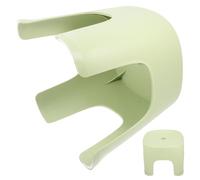 SOIMISS Taburete para Cambiar Zapatos de Plástico Antideslizante, Banco Pequeño para Baño y Uso Doméstico, Taburete bajo Versátil para Inodoro y Salón