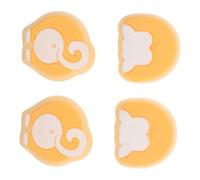 SOIMISS Tapas de Joystick de Silicona Antideslizantes, 4 Piezas, Fundas Protectoras para Palancas Analógicas, Accesorio de Reemplazo para Controladores de Consola de Videojuegos