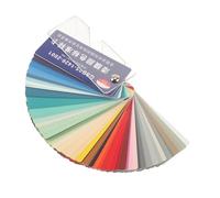 SOIMISS Tarjetas Pintura Estándar Colores Muestras Pintura Portátiles para Combinación y Selección Profesional