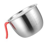 SOIMISS Tazón Mezclador Inoxidable con Tapa Bol para Cocina para Ensaladas Pastas y Mezclas de Ingredientes Diámetro con Asa