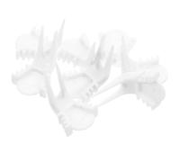 SOIMISS Tenedor para Alimentar Loros 8 Piezas Porta Frutas para Jaula de Pájaros Brocheta de Plástico Segura y Reutilizable Accesorio para Comedero de Pájaros y Periquitos