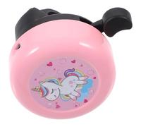 SOIMISS Timbre de Bicicleta de Dibujos Animados Niña, Fuerte y Nítido, Compatible Manillar de 22 Mm, Accesorio Infantil para Bicicletas y Scooters, Color Rosa con Diseño de Caballito