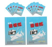 SOIMISS Toallitas Limpiadoras para Lentes 20 Paquetes de 50 Hojas Papel Profesional Microfibra Ultrafina sin Pelusa Uso Diario para Cámara, Microscopio y Gafas Cuidado Óptico Viajero