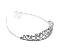 SOIMISS Tocado de Gemas de Imitación para Boda Fiesta de Graduación y Cumpleaños Adorno de Cabeza de Dama