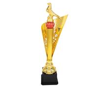 SOIMISS Trofeo de Paloma Dorado Pequeño de Plástico para Premiaciones Escolares y Deportivas, Adecuado para Concursos de Poesía, Baile, Música y Competiciones de Colombofilia