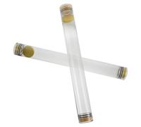 SOIMISS Tubo de Almacenamiento para Flotadores de Pesca de 40 Cm, Transparente y Resistente de PVC, Organizador Portátil para Accesorios de Pesca Orilla, 2 Unidades, Protección