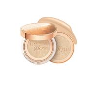 Еsрoir - Pro Tailor Be Glow Cushion New Class Set #25 Tan SPF42 PA++, 2 x 13 g - Base de cojín iluminadora con inserto reemplazable en un tono marrón cálido