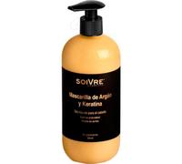 Soivre mascarilla capilar nutritiva aceite de argán y keratina 500ml